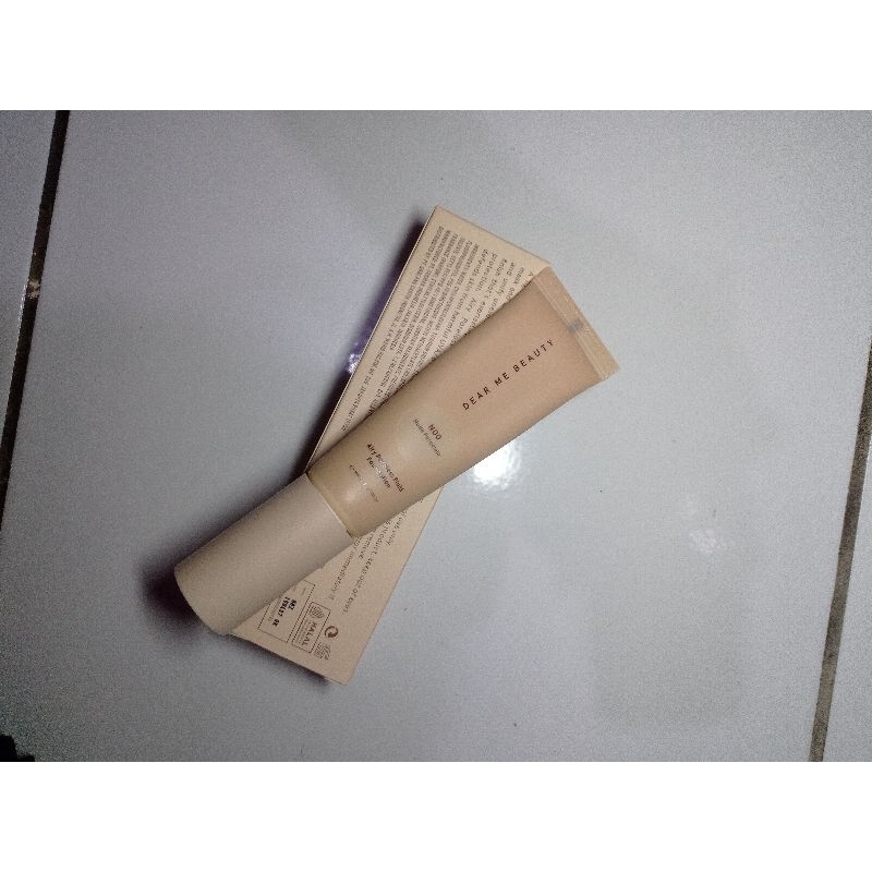 PRELOVED Foundation Dear me, Serum color corrector dear me, Salsa Milkyway blush