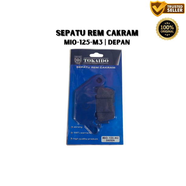 Sepatu Rem Cakram / Kampas Rem Cakram Motor Depan Mio 125 M3, Aerox 155, Xride 125, Fino 125 TOKAIDO