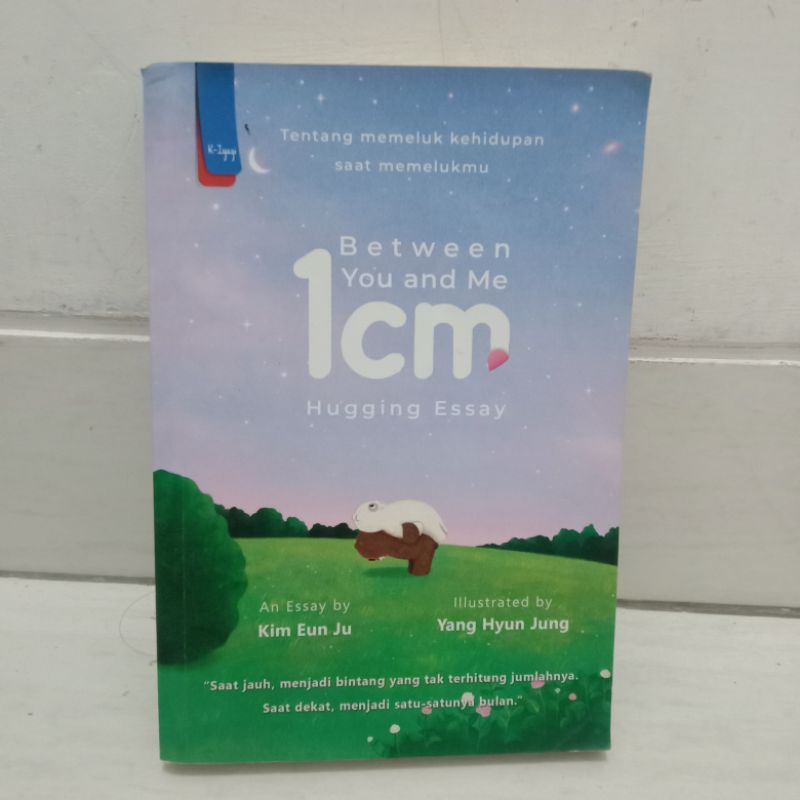 Buku preloved ORI (1 cm between you and me) penerbit haru