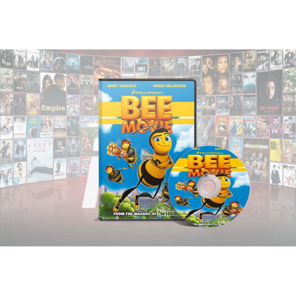 DVD Film Animasi Bee Movie (2007)