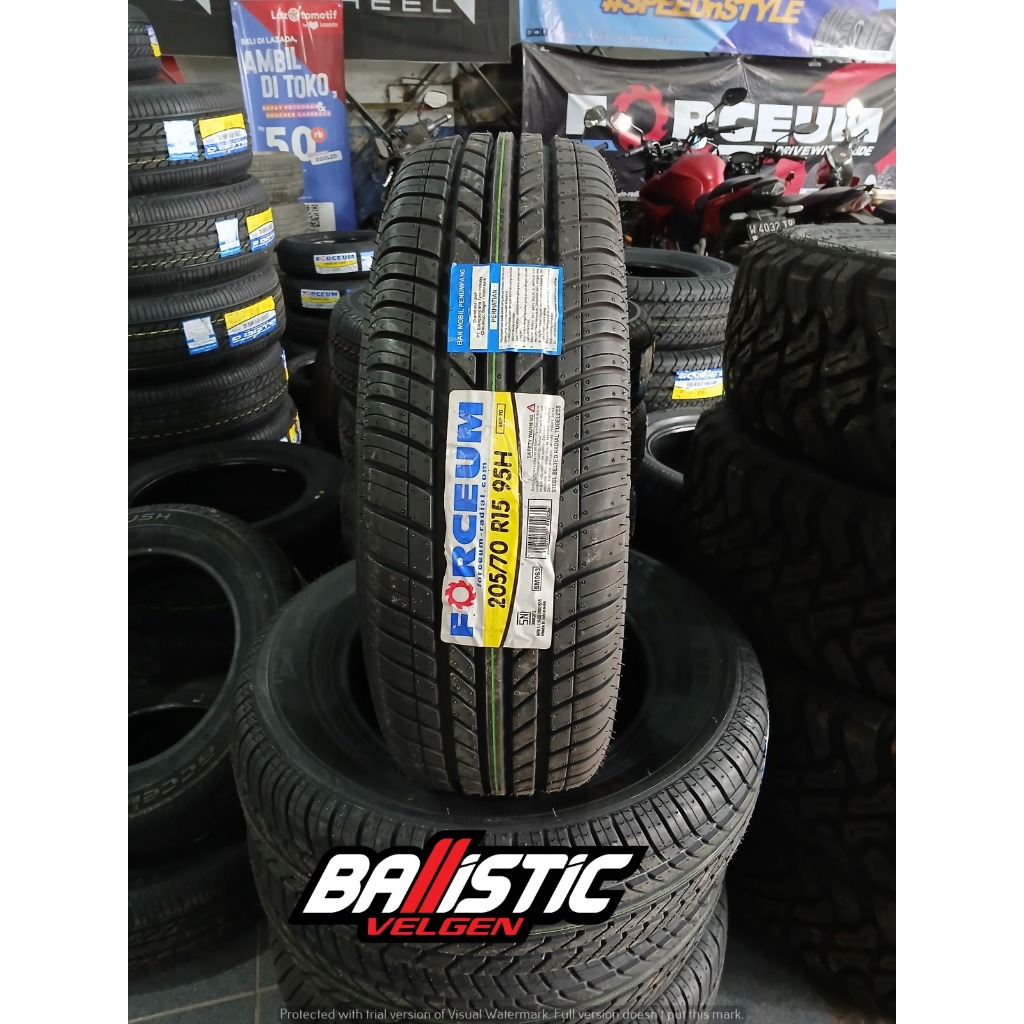 Ban Mobil Katana Jimny Escudo Ring 15 Ukuran 205 70 R15 Forceum Exp Tubeless Radial