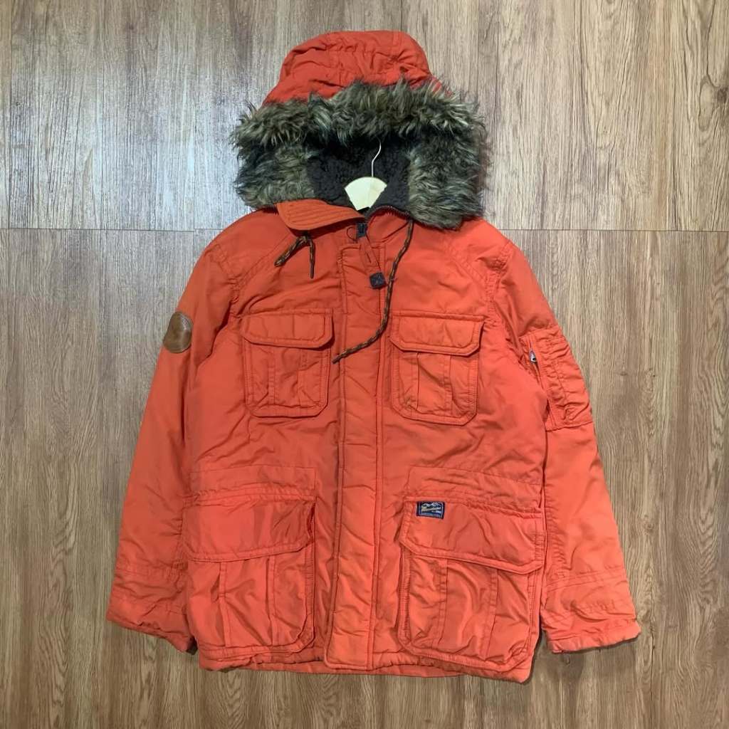 Jacket Tebal Spao Orange (Second)