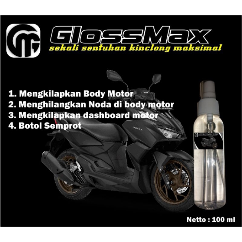 Pengkilap Body Motor & Dashboard | Silicon Body & Dashboard motor