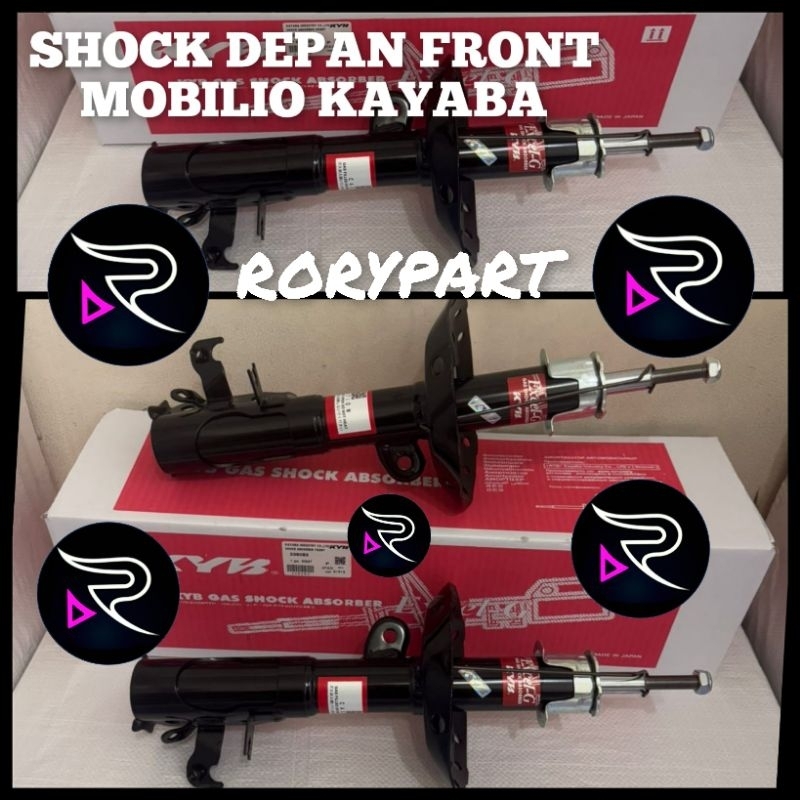 SHOCKBREAKER SHOCK DEPAN MOBILIO MERK KAYABA ORIGINAL JAPAN