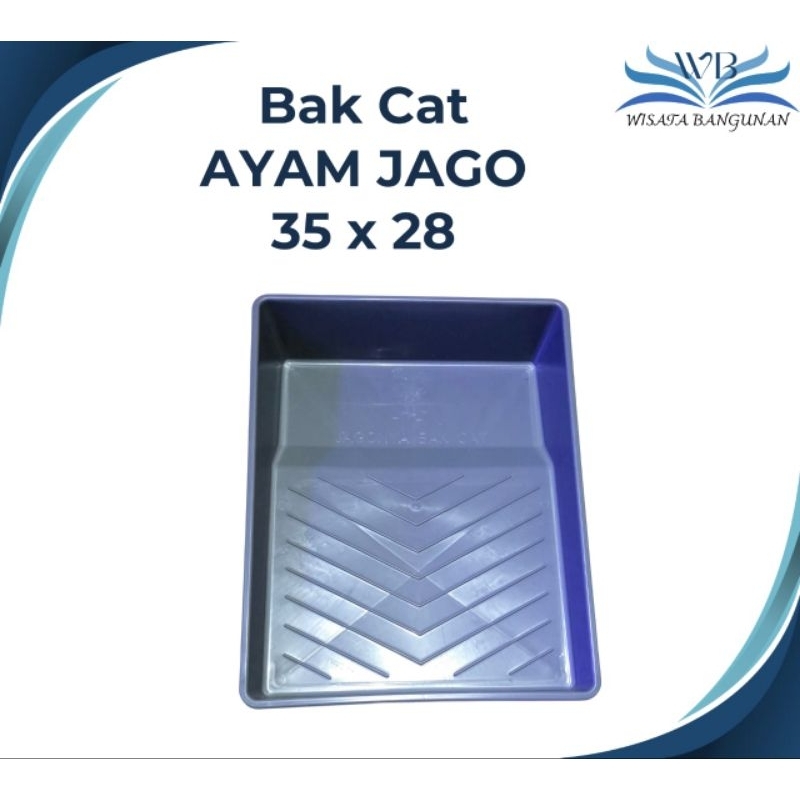 Bak Cat Baki Cat Rol Plastik Tebal Ayam Jago