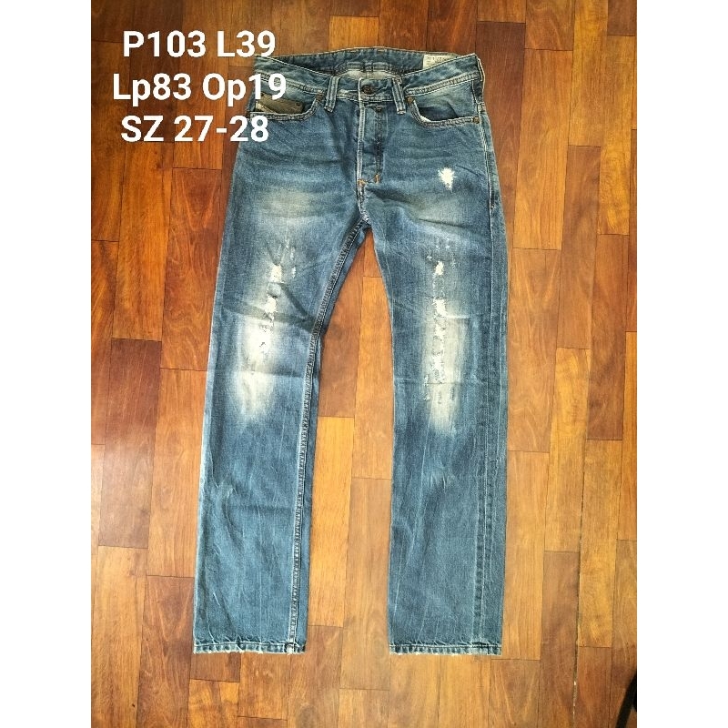 celana jeans diesel ripped
