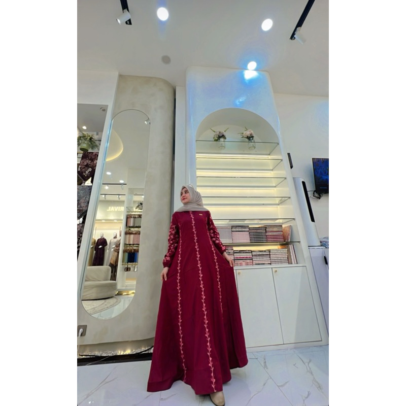 gamis madinah bordir