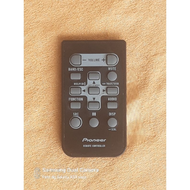 remote head unit original Pioneer, original Pioneer car audio remote control