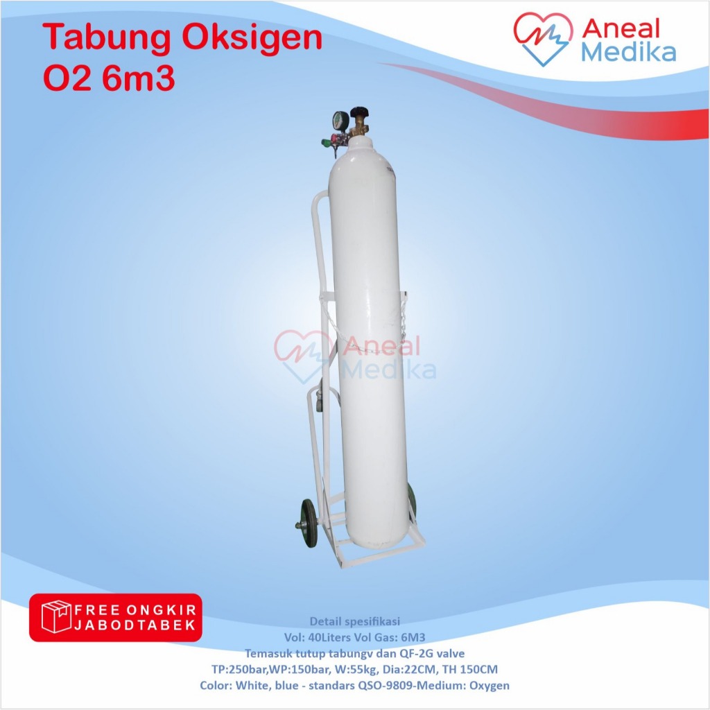 Tabung Oksigen 6m3
