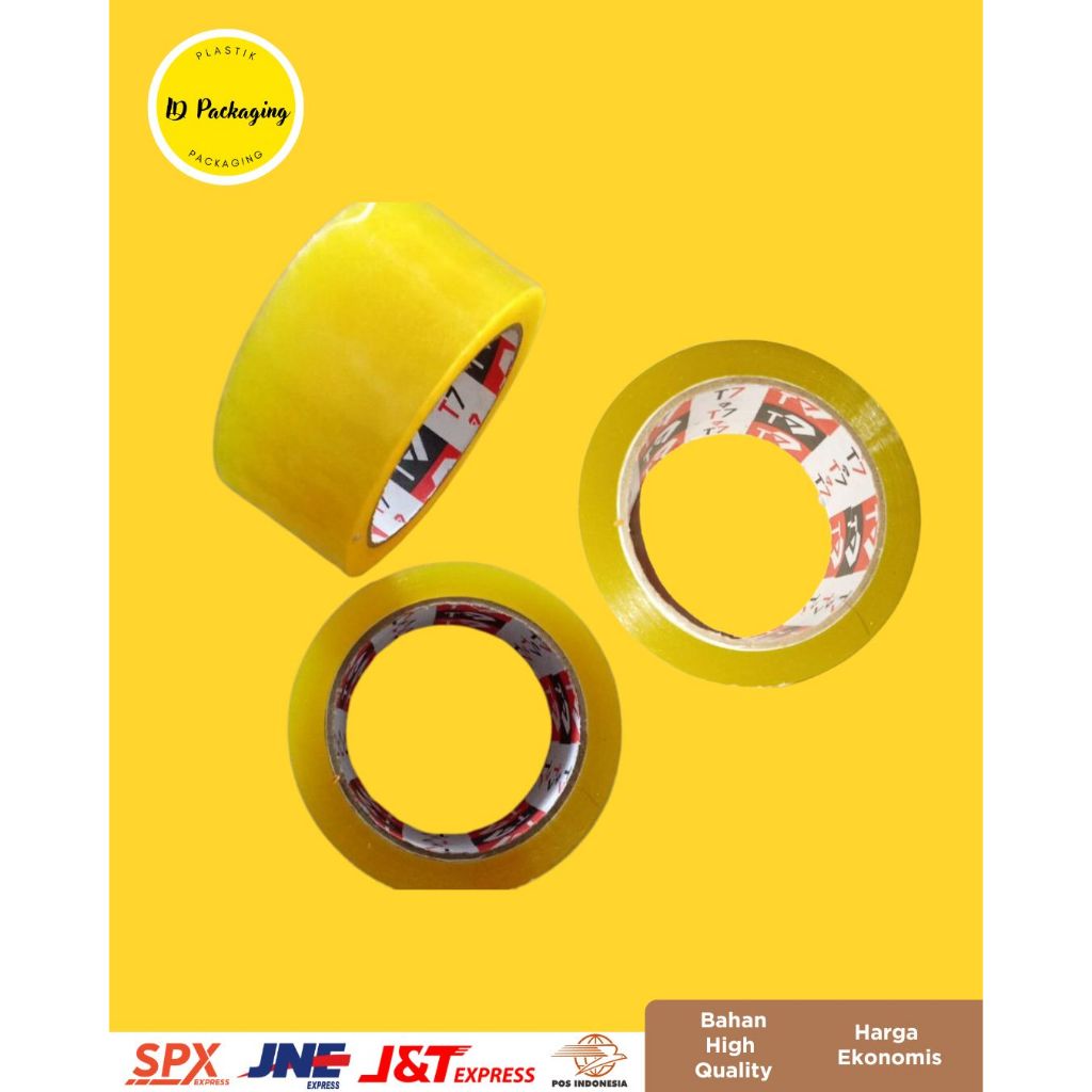 

Isolasi Bening Packaging Lakban 45MM 100Yard 43Micron
