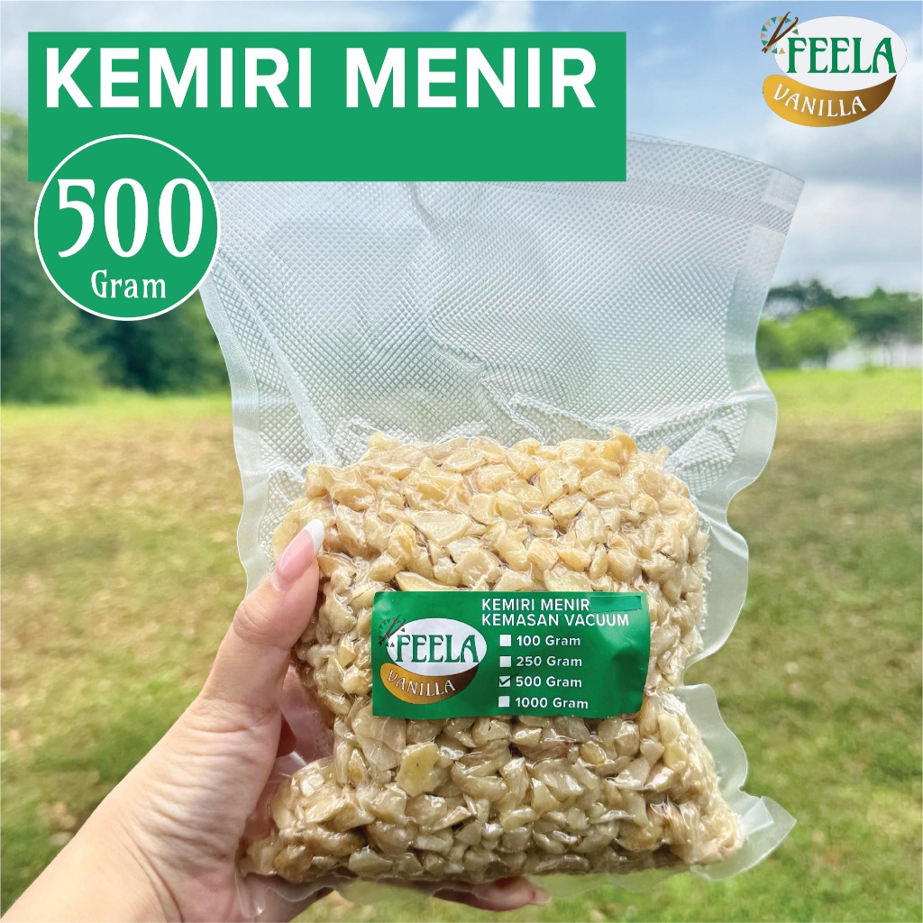 

Kemiri Menir 500 Gram Ukuran pecah Kemiri Menir pecah -Fresh NTTKemiri Menir dari NTT kualitas Super! Kemiri NTT hasil olahan sendiri sehingga kualitas lebih terjamin! Jika ada kemiri yang remuk menjadi bubuk karena pecah sewaktu pengiriman. Tidak menuru