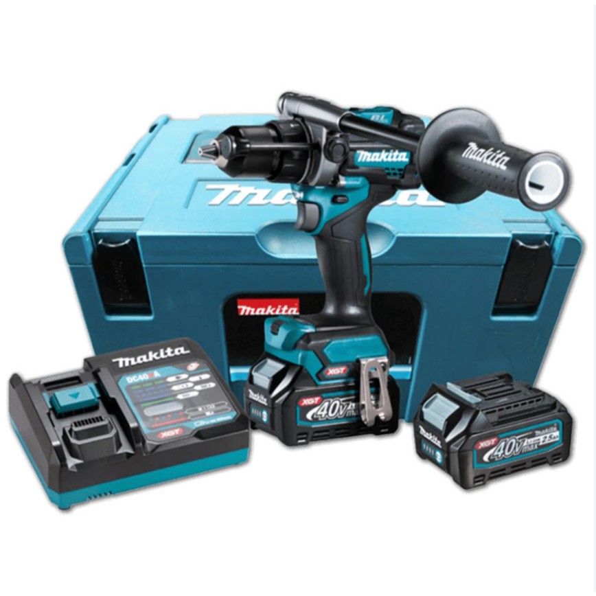 Mesin Bor Cordless Hammer Drill Makita 13 mm 40V HP001GD201