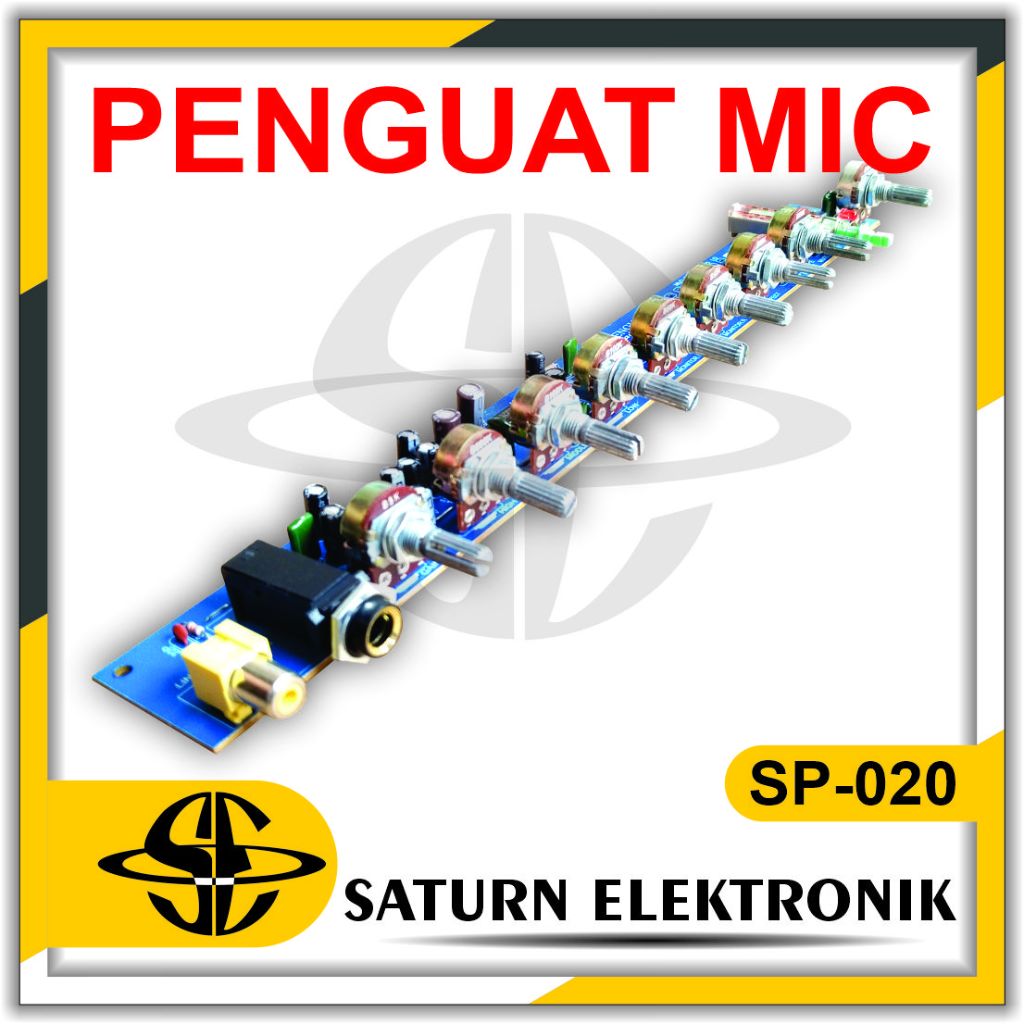 Kit Penguat Mic 9 Potensio SP-020