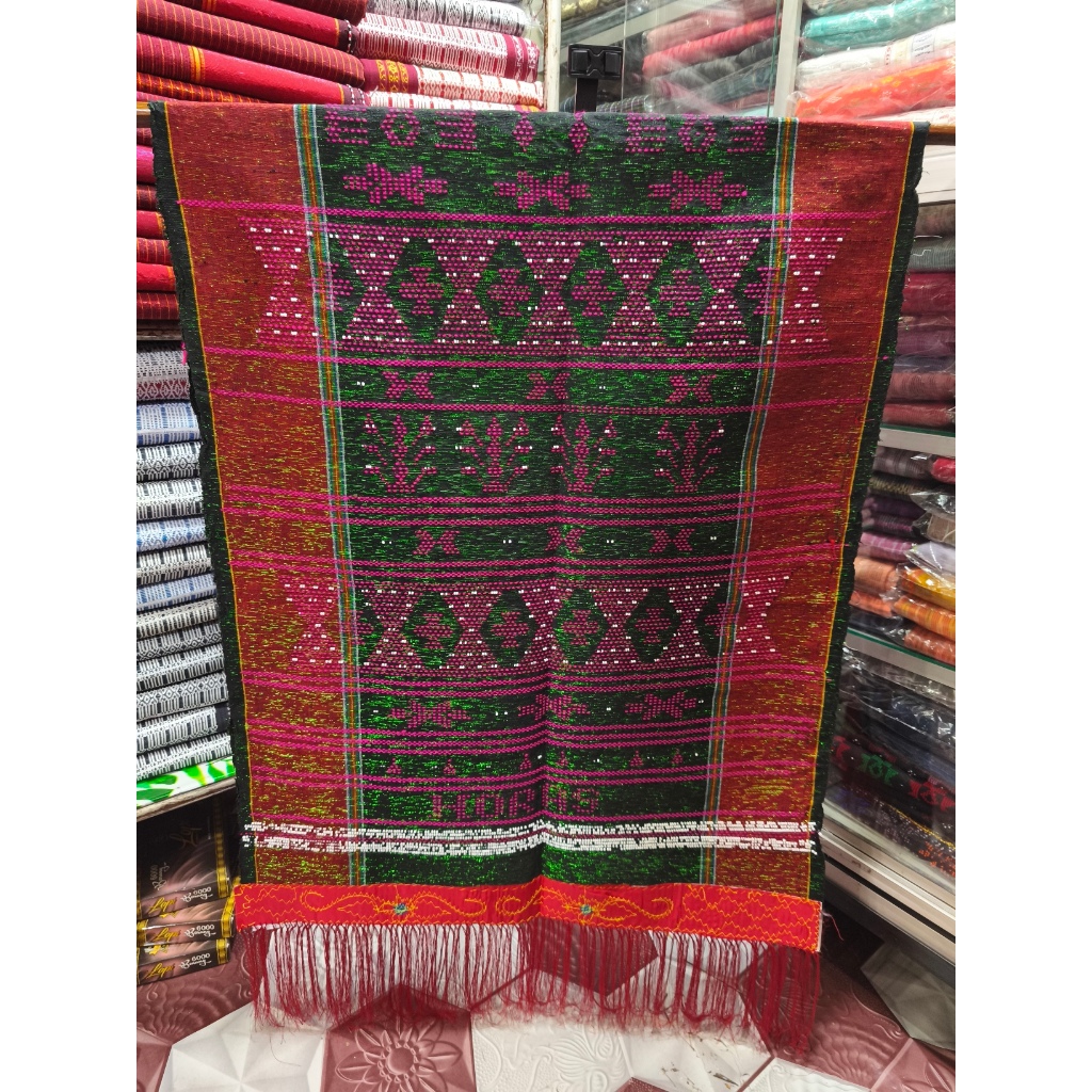 Ulos Toba Sadum Angkola Cantik Jumbo Hijau
