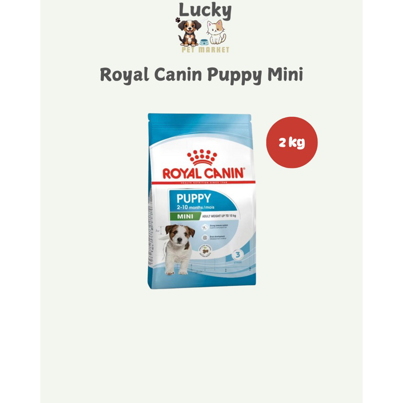 Royal Canin Puppy Mini dog food. 2 kg