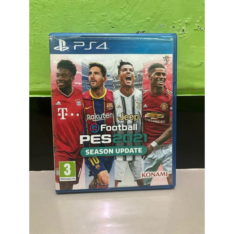 kaset blueray disk PS 4 Pes 2021 Second