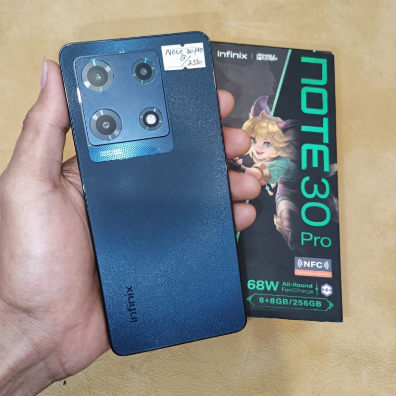 Infinix NOTE 30 Pro RAM 16*/256GB HP Second Murah Berkualitas Garansi