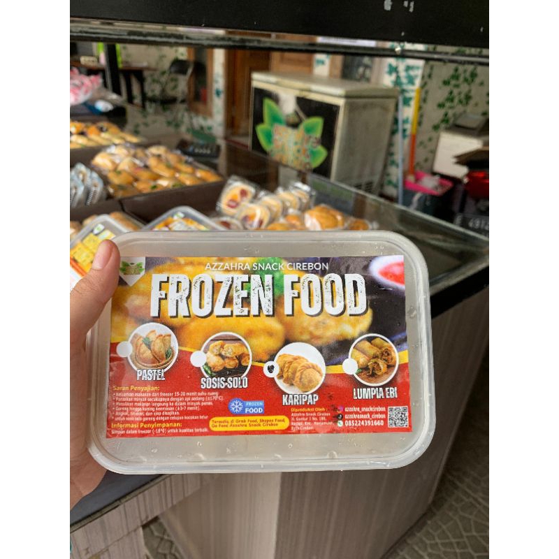 

Karipap Frozen Azzahra Snack Cirebon