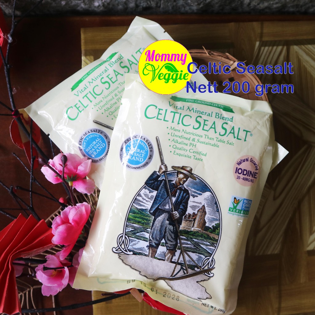 

Garam Laut | Celtic Sea Salt | Non GMO | 200 gram