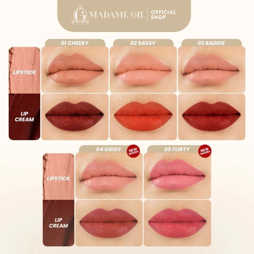 Madame Gie Charmseeker 2in1 Ombre  Madame Gie Charmseeker 2in1 Ombre  Madame Gie Charmseeker 2in1 Om