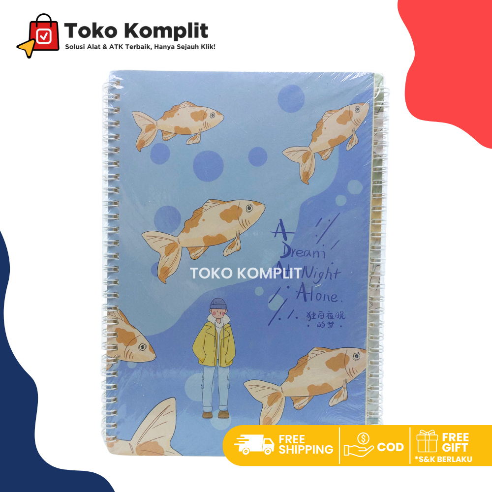 

Komplit - Notebook B5 Yuren A dream at nught alone B560-14/18