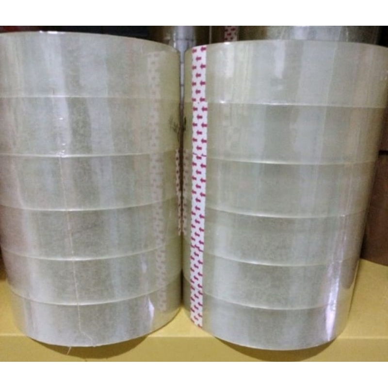 

Lakban bening/isolasi selotip 1/2inchi n 1 inchi