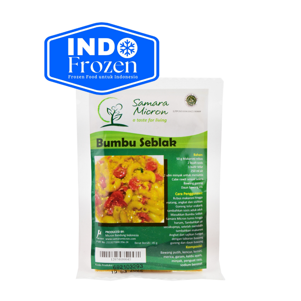 

MICRON BUMBU SEBLAK 45GR/BUMBU INSTAN