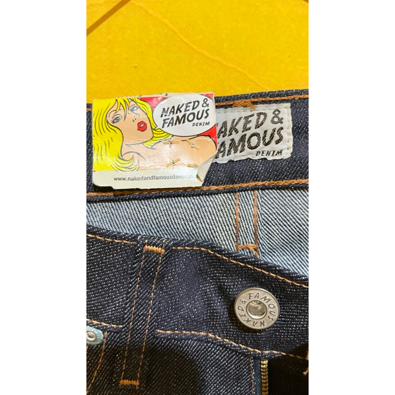 Naked & Famous Jeans Raw Japanese Denim