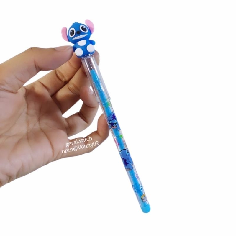 

Pensil Susun Mekanik Disney Stitch Blue liloStitch