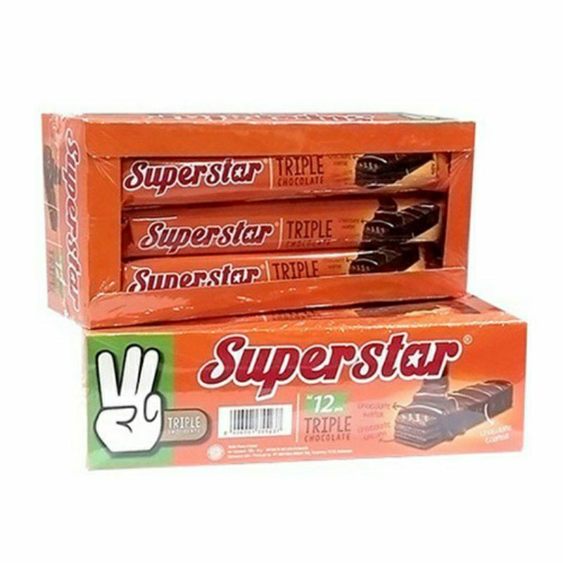 

superstar wafer salut coklat