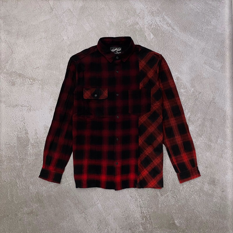 Kemeja Flanel Veterano Double Pocket