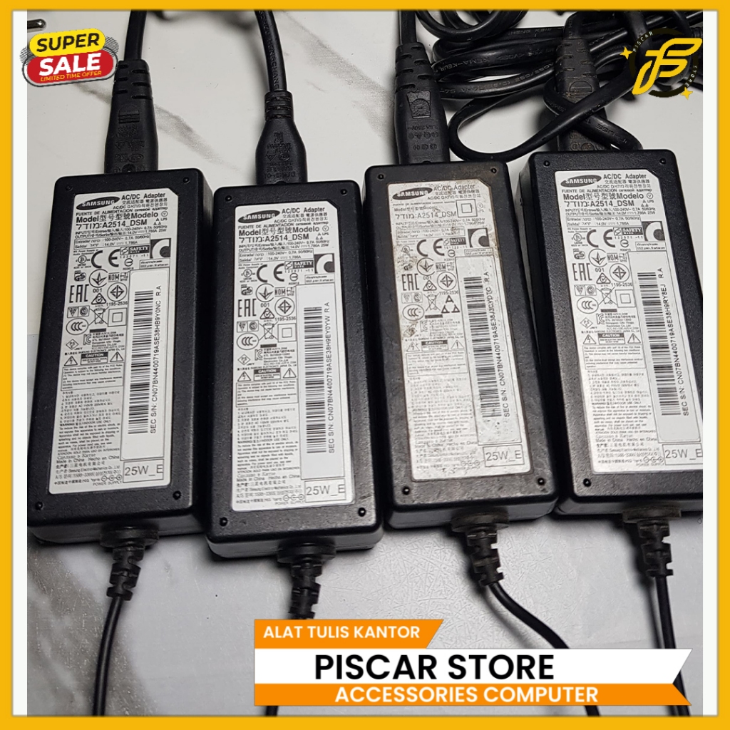 Samsung AC/DC Adapter A2514 DSML A1514 DSM 2514 DSM