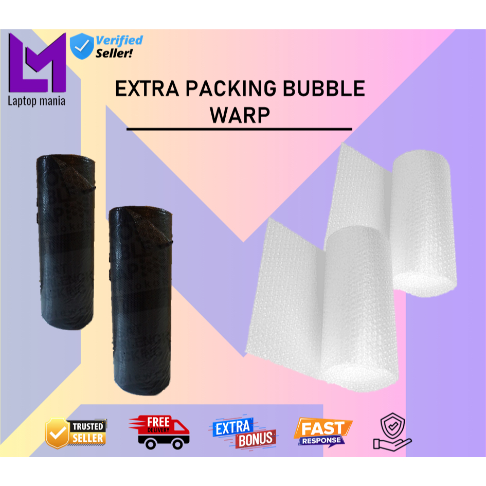 

EKSTRA PACKING BUBBLE WARP SETIAP PENGIRIMAN