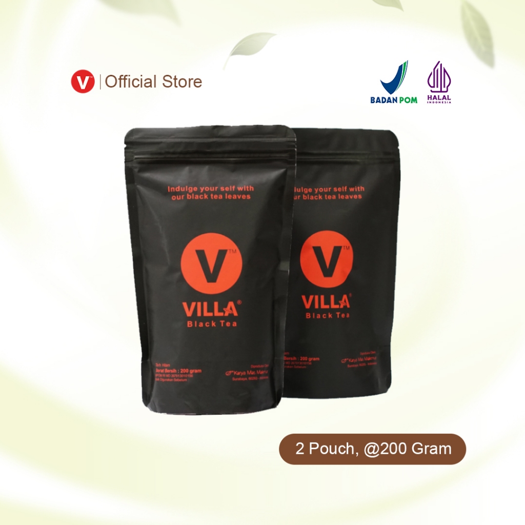 

Teh Villa, Paket 2 Premium Black Tea @200g - Black Tea, Teh, Teh Hitam
