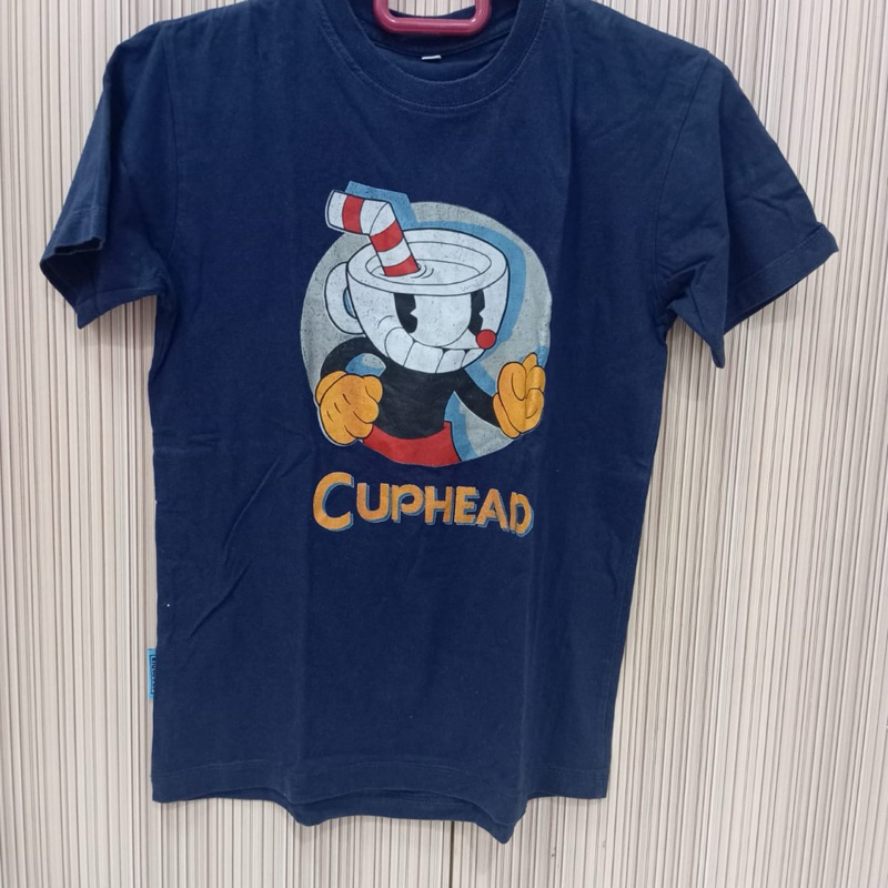 Kaos cuphead anak kaos cuphead tshirt cuphead