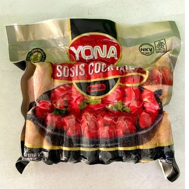 

Yona Sosis Sapi Cocktail Merah 450gr