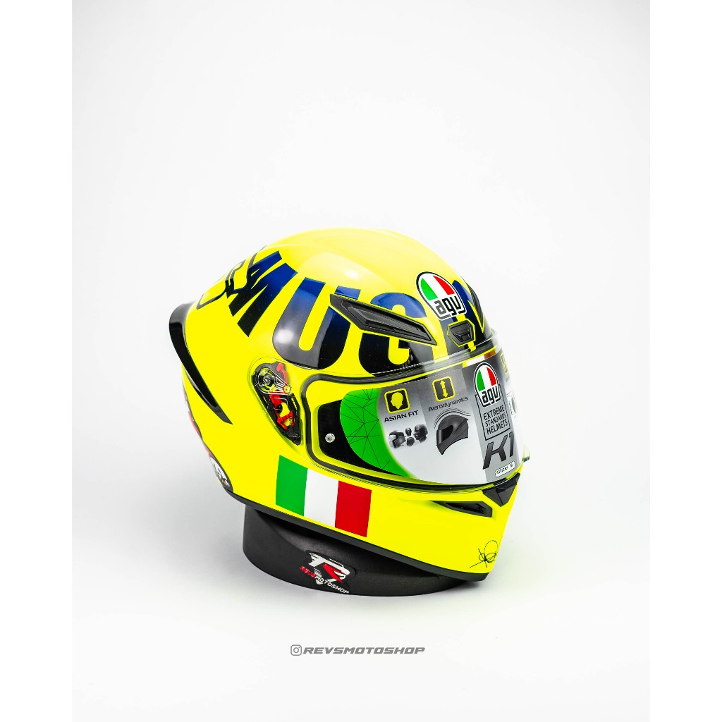 HELM AGV K1 ROSSI MUGGELO 2017 (MUGIALLO)