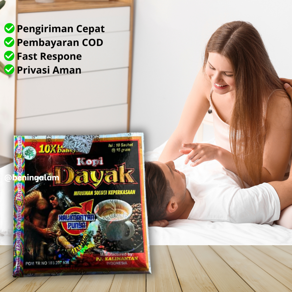 

Kopi Dayak Original Stamina Pria Tahan Lama