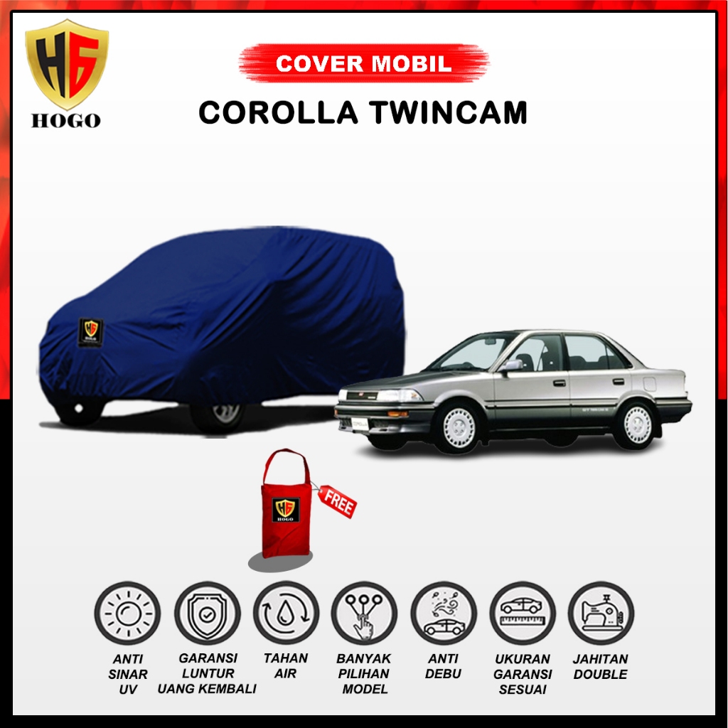 Hogo - Cover Mobil Sedan Toyota Corolla Twincam Premium