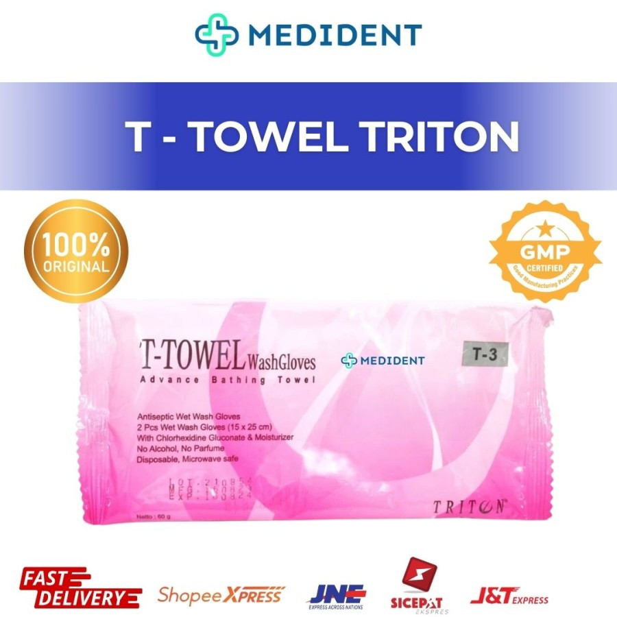 Triton Towel WashGloves /T Towel Washglove Waslap /Triton Towel Waslap