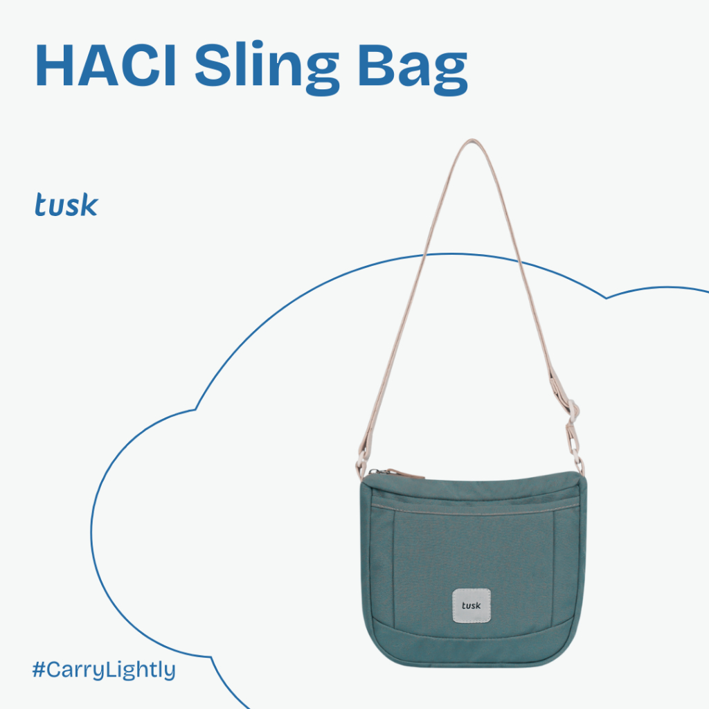 Tusk Tas Selempang Wanita Pria Haci Tosca Tas Bahu Sling Bag