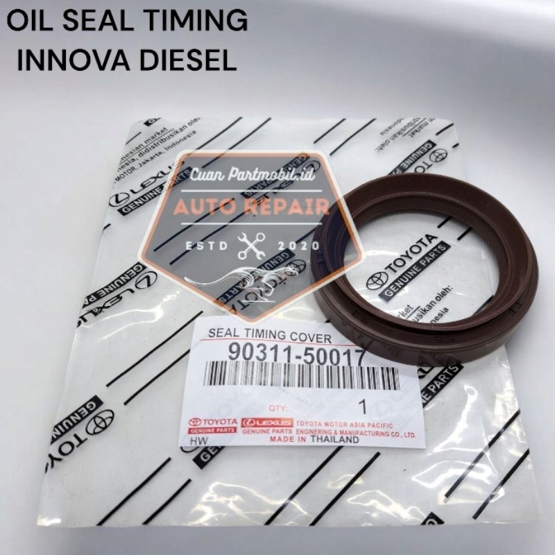 OIL SEAL TIMING COVER INNOVA DIESEL HILUX VIGO HILUX REVO