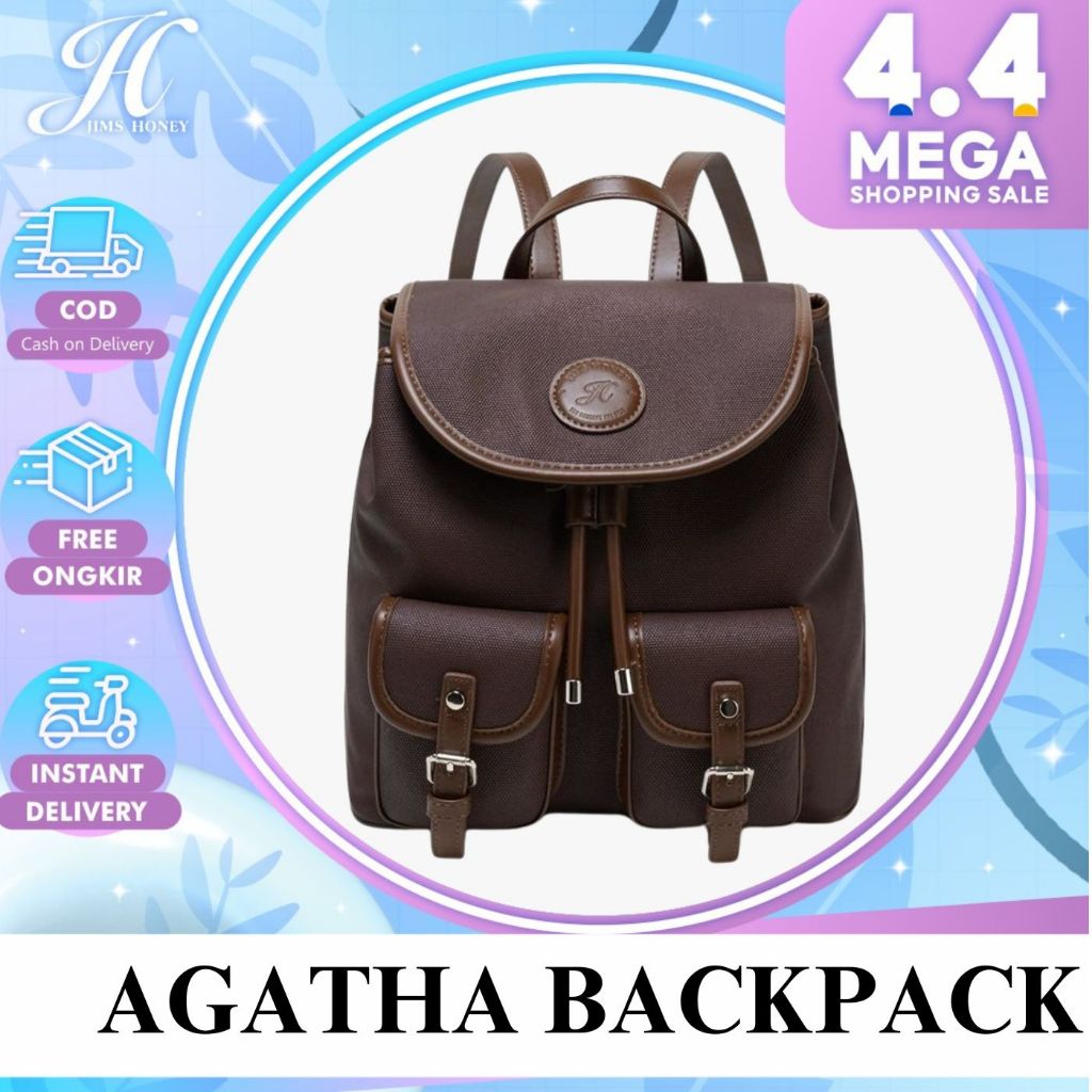 JIMS HONEY FOREVER Tas Ransel Agatha Backpack Tas Wanita Terbaru 2025