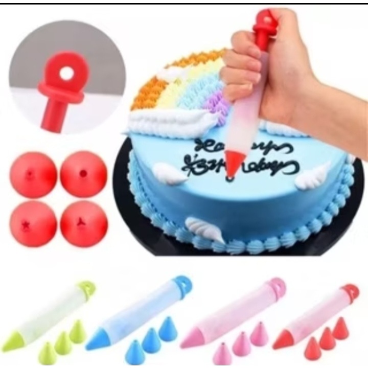 PEN SILICON DEKORASI KUE/ ALAT DEKORASI KUE