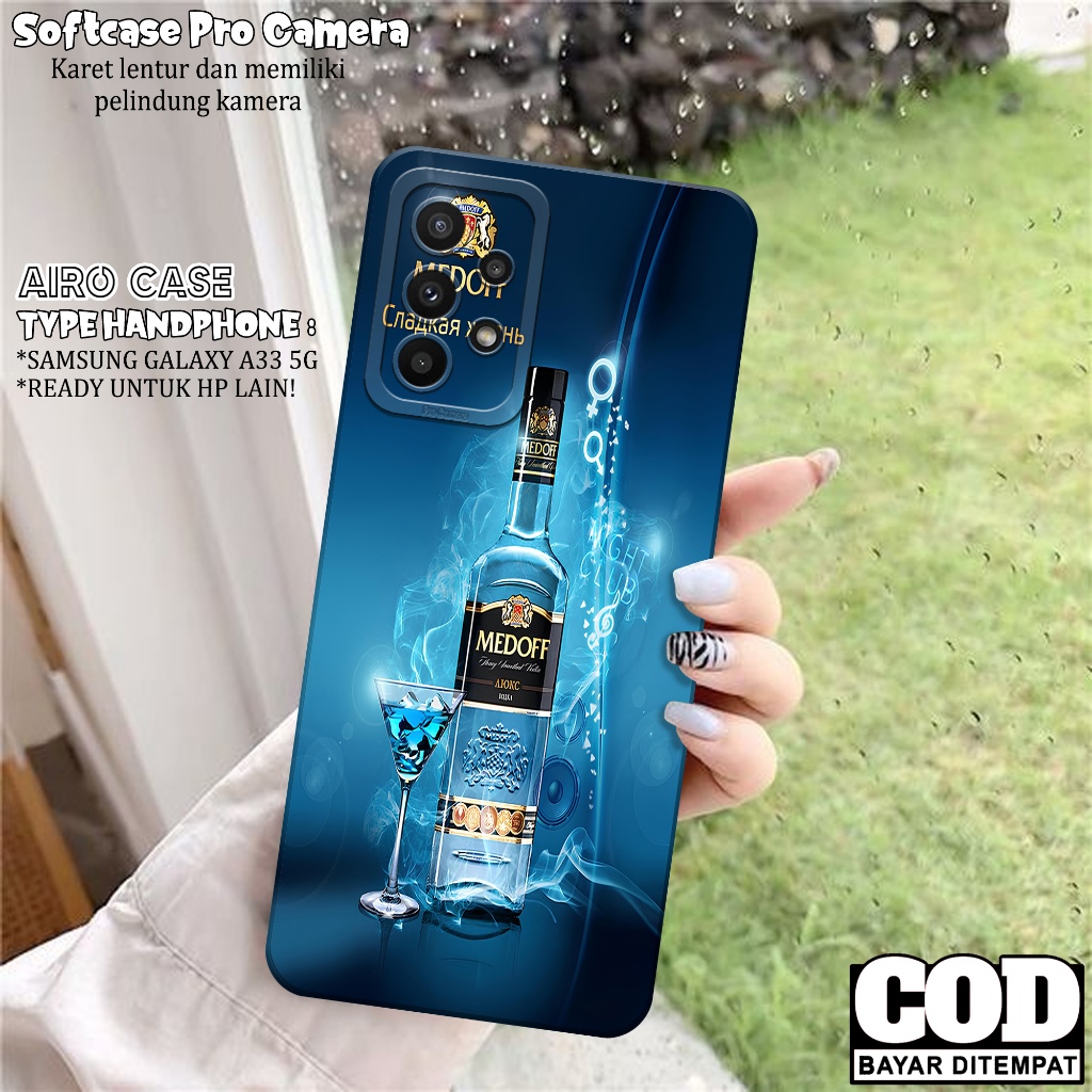 Case Samsung Galaxy A33 5G Fashion Case MINUMAN Softcase Samsung Galaxy A33 5G Case Pro Camera Casin