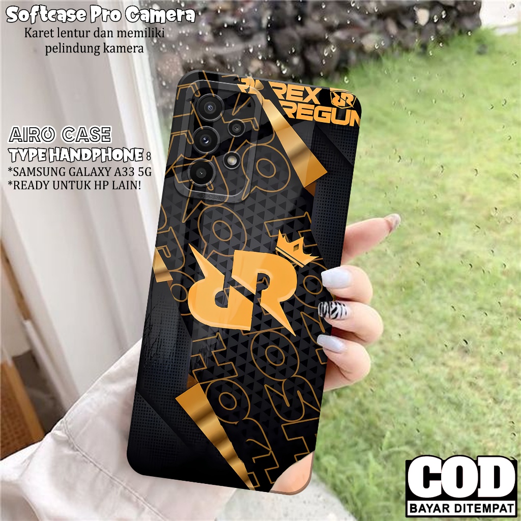 Case Samsung Galaxy A33 5G Fashion Case GAME Softcase Samsung Galaxy A33 5G Case Pro Camera Casing S
