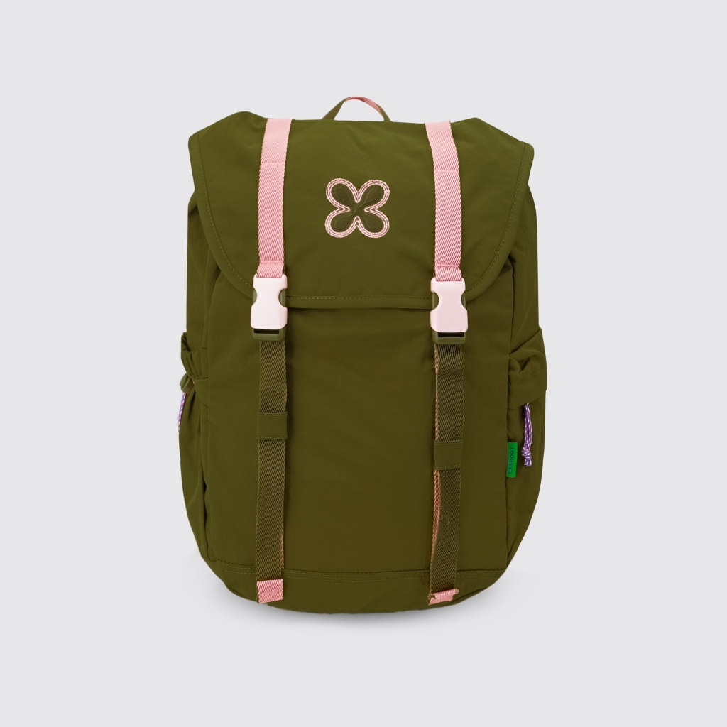 Exsport Scholar Rucksack Two Tone, Dark Olive, L