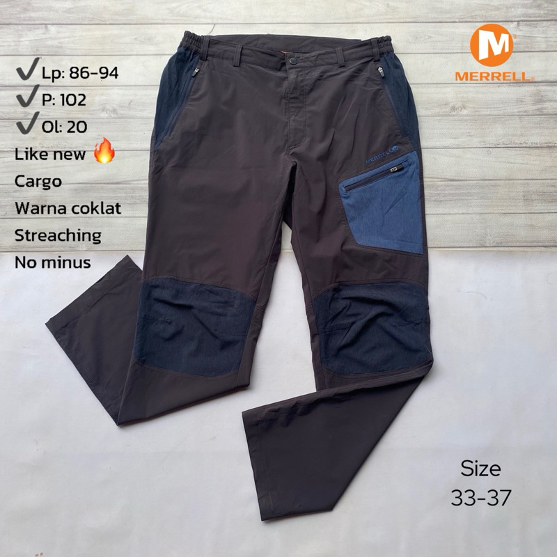 Celana outdoor Cargo Merrell like new/ celana hiking