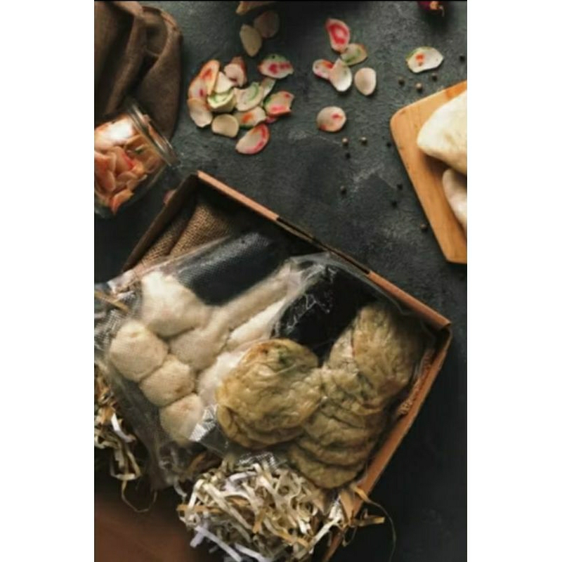 

Pempek Minul Campur isi 10/pcs