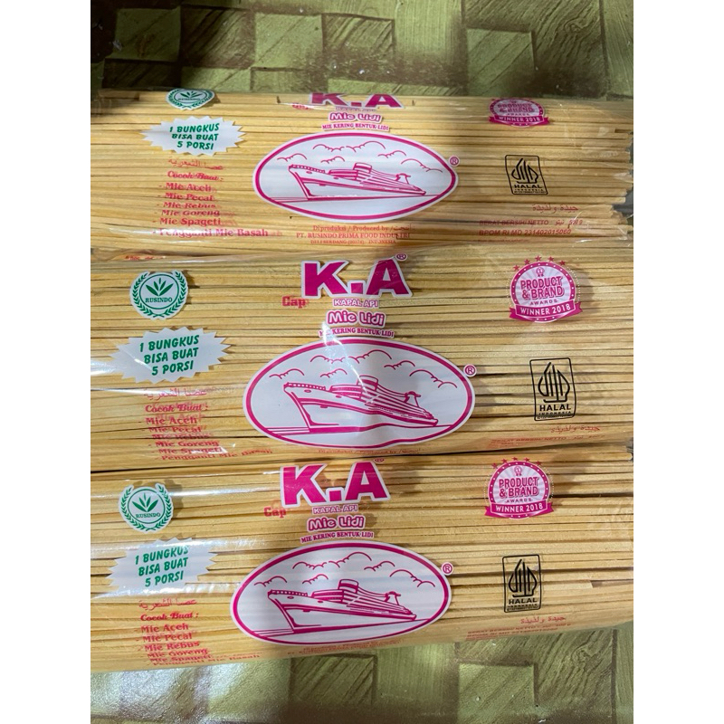 

MIE LIDI CAP KA / GOMAK MEDAN 500 Gram